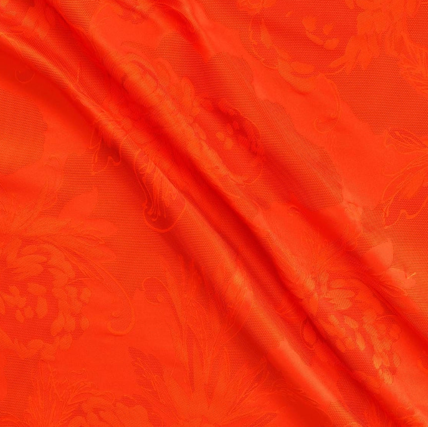 "Mikeala" Dress in Magenta Jacquard